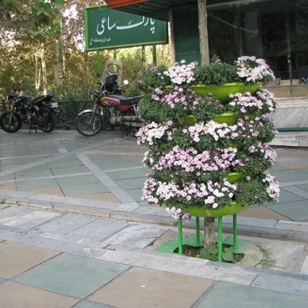 گلدان طبقاتی هیلدا مدل محراب HM-4