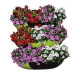 فلاور باکس طبقاتی گرد استوانه هیلدا G-3