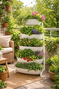 گلدان طبقاتی