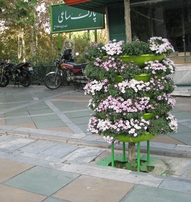 گلدان طبقاتی هیلدا مدل محراب HM-4